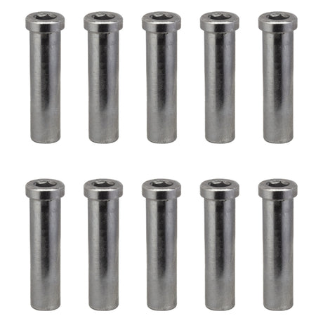 Sunlite Recessed Brake Nut Bag of 10 30mm Bolts- Nuts and Washers