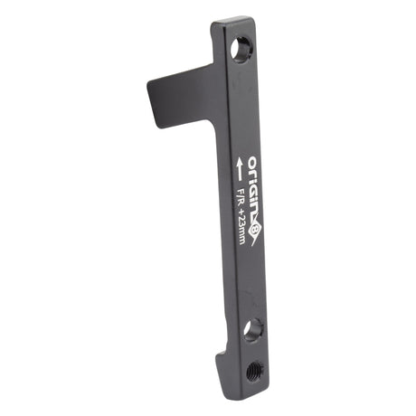Origin8 Vise Post Mount Disc Adapter FT/RR 180mm to 203mm Post Mount Post Mount Black +23mm