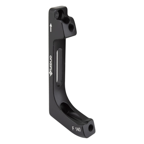 Origin8 Vise Flat Mount to Post Mount Disc Adapter FT 140mm/160mm Flat Mount Post Mount Black +0mm
