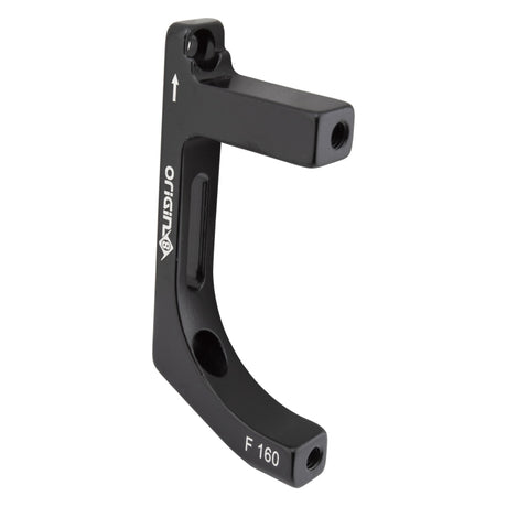 Origin8 Vise Flat Mount to Post Mount Disc Adapter FT Flat Mount Post Mount Black +20mm