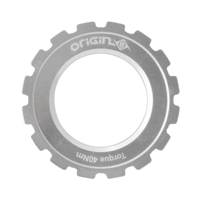 Origin8 CenterLock Disc Lockring Silver Rotor