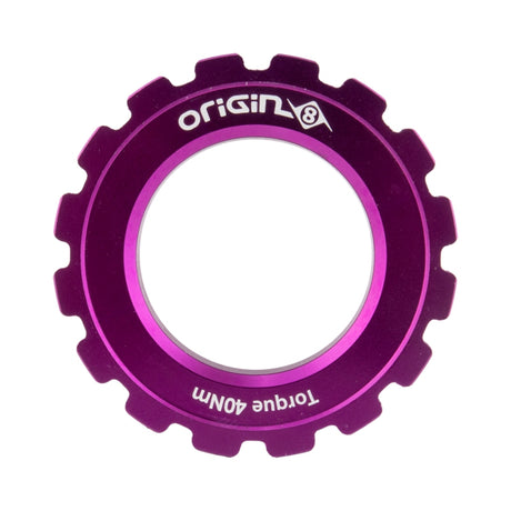 Origin8 CenterLock Disc Lockring Purple Rotor