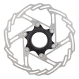 Sunlite 2-Piece CL Disc Rotor 180mm Black/Silver Rotor