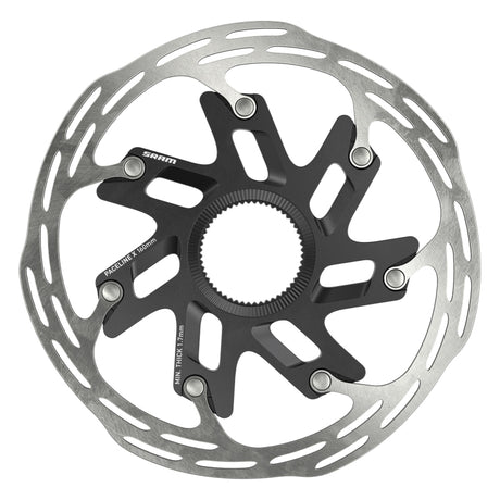 Sram Paceline X Disc Rotor 160mm Black/Silver Rotor