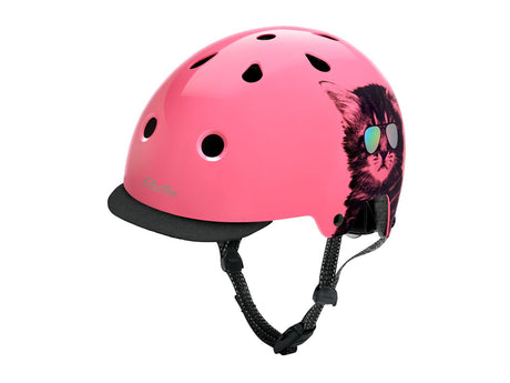 Helmet Electra Lifestyle Lux Cool Cat Large Pink CPSC