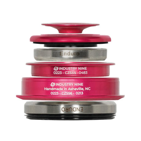 Industry Nine iRiX ZS44/ZS56 Headset : ZS44/28.6 | ZS56/40 ZeroStack Complete Pink