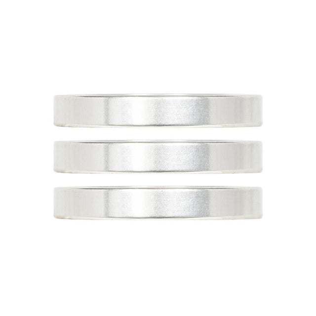 Industry Nine iRiX Headset Spacer 1-1/8'' Height: 5mm Aluminum Silver 3pcs