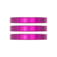 Industry Nine iRiX Headset Spacer 1-1/8'' Height: 5mm Aluminum Purple 3pcs