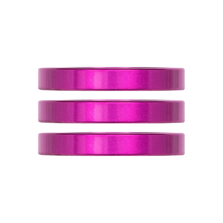 Industry Nine iRiX Headset Spacer 1-1/8'' Height: 5mm Aluminum Purple 3pcs