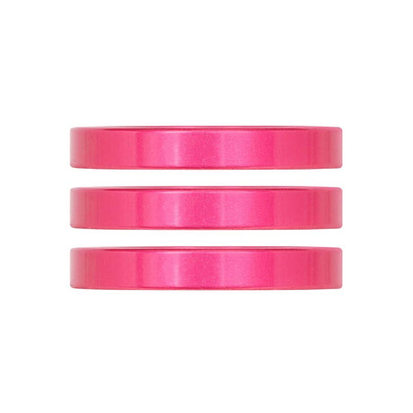 Industry Nine iRiX Headset Spacer 1-1/8'' Height: 5mm Aluminum Pink 3pcs