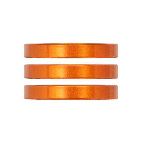 Industry Nine iRiX Headset Spacer 1-1/8'' Height: 5mm Aluminum Orange 3pcs