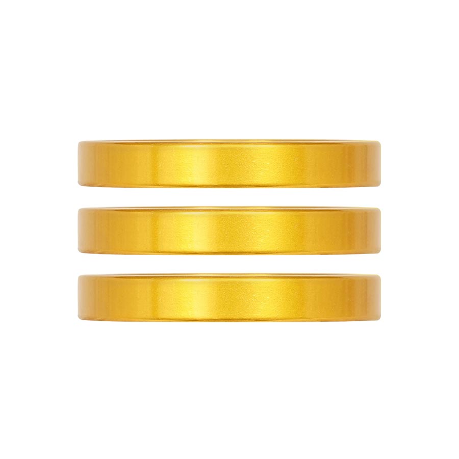 Industry Nine iRiX Headset Spacer 1-1/8'' Height: 5mm Aluminum Gold 3pcs