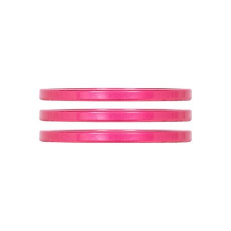 Industry Nine iRiX Headset Spacer 1-1/8'' Height: 2.5mm Aluminum Pink 3pcs