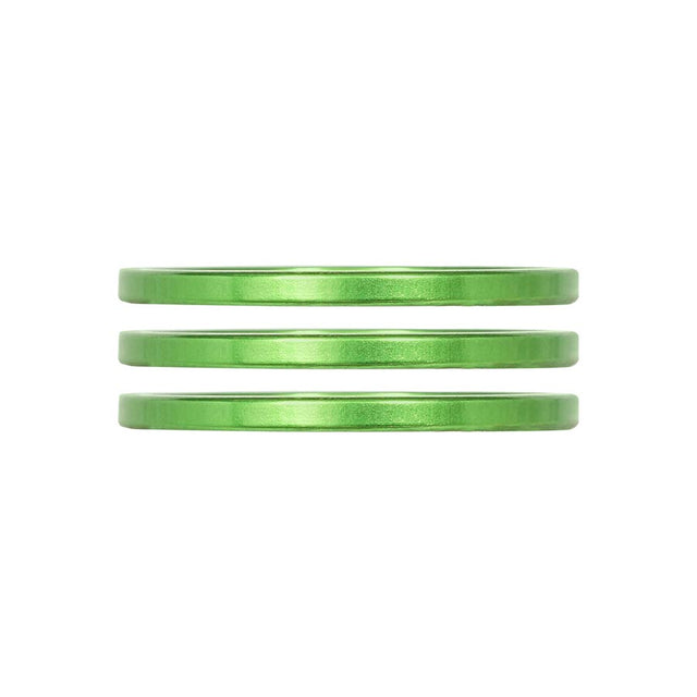 Industry Nine iRiX Headset Spacer 1-1/8'' Height: 2.5mm Aluminum Lime 3pcs
