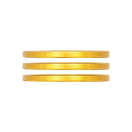 Industry Nine iRiX Headset Spacer 1-1/8'' Height: 2.5mm Aluminum Gold 3pcs