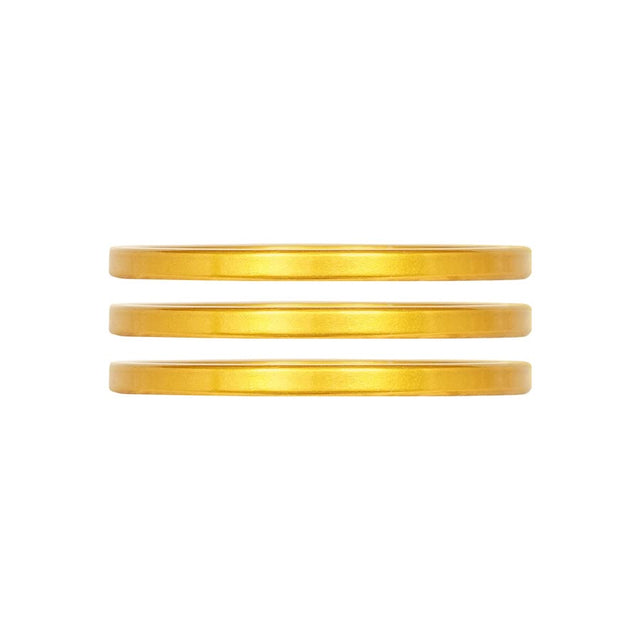 Industry Nine iRiX Headset Spacer 1-1/8'' Height: 2.5mm Aluminum Gold 3pcs