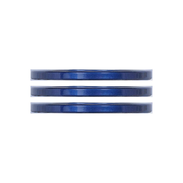 Industry Nine iRiX Headset Spacer 1-1/8'' Height: 2.5mm Aluminum Blue 3pcs