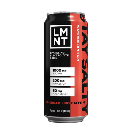 LMNT Zero-Sugar Sparkling Electrolyte Drink 16 oz