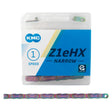 KMC Z1eHX NARROW Chain Speed: 1 3/32'' Links: 112 Neo Chrome
