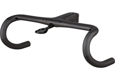 Specialized Roval Alpinist Ii Cockpit Satin Carbon/Gloss Black 110Mm X 380Mm 4 Flare