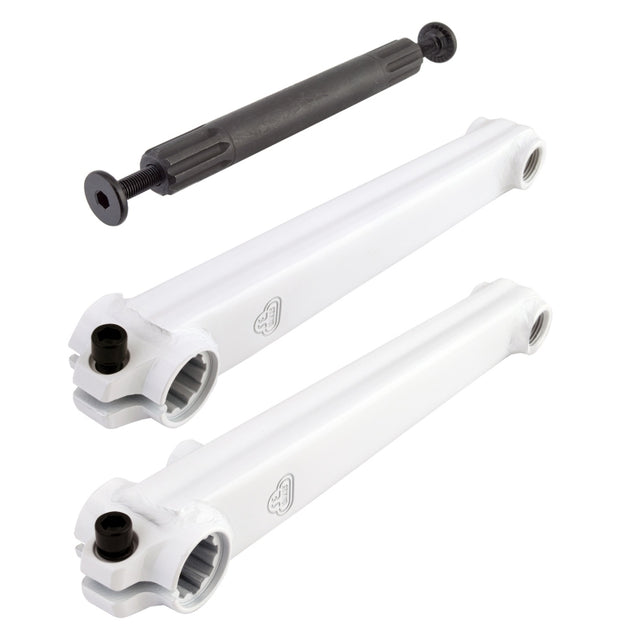 Se bikes V-Ridge Cranks 175mm 19mm crankset white