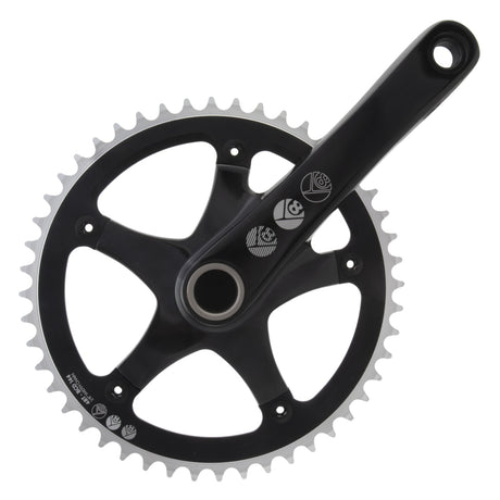 Origin8 Track SS 165x48 GXP crankset Black