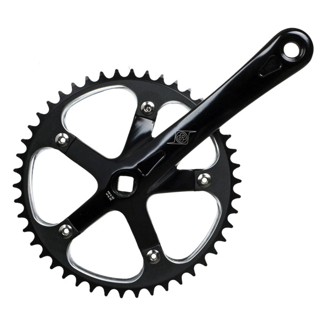 Origin8 SST 175x46 103mm JIS Square Taper crankset black/black