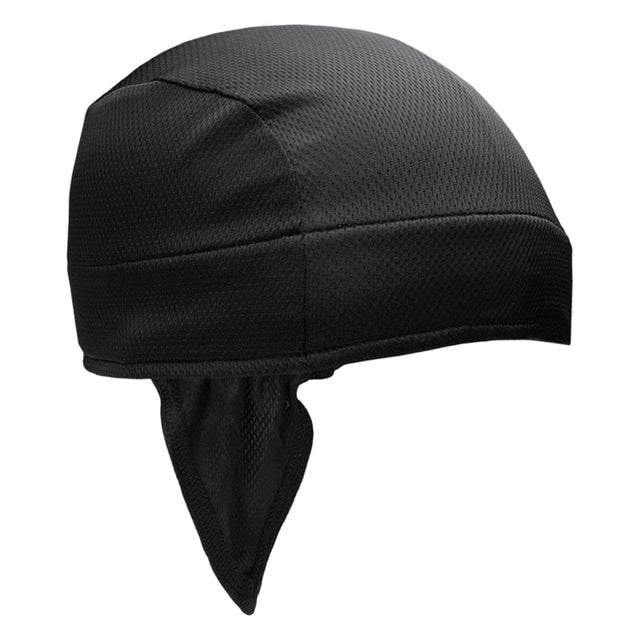 Headsweats Shorty Coolmax Bandana One Size Unisex Black Bandana