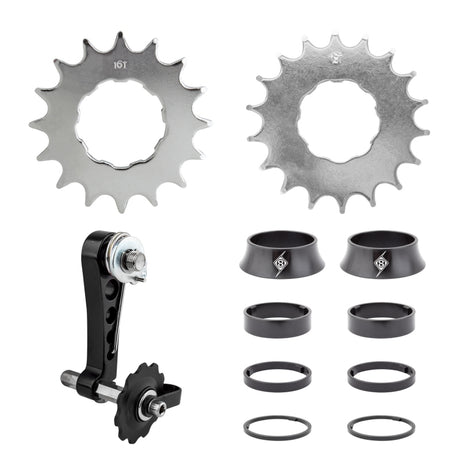 Origin8 Single Speed Conversion Kit Conversion Kit 16/18T Black AL6061