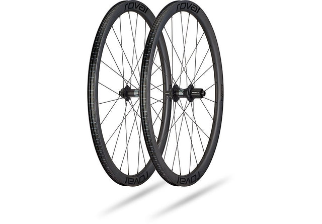 Roval Rapide C 38 Disc Wheelset Satin Carbon/Black 700C
