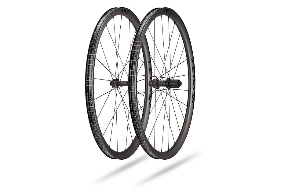 Specialized Terra Clx Ii Wheel Satin Carbon/Gloss Black 700C Front