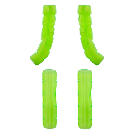 Origin8 Green Gelly Handlebar Gel Pads Green