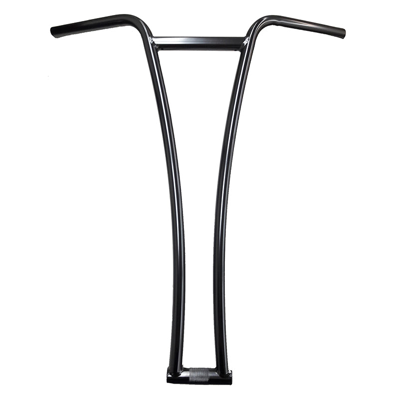 Sun seeker Y-Type Recumbent Handlebar  1in - 560W x 590R Steel Black