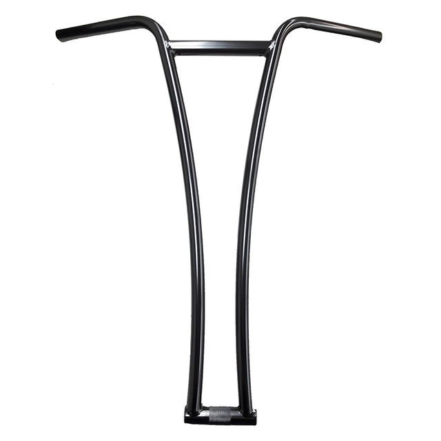 Sun seeker Y-Type Recumbent Handlebar  1in - 560W x 590R Steel Black