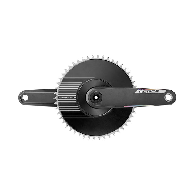 SRAM Force 1x Aero E1 Crankset Speed: 12/13 Spindle: 28.99mm BCD: Direct Mount SRAM 8 Bolt 50 DUB 160mm Black Road