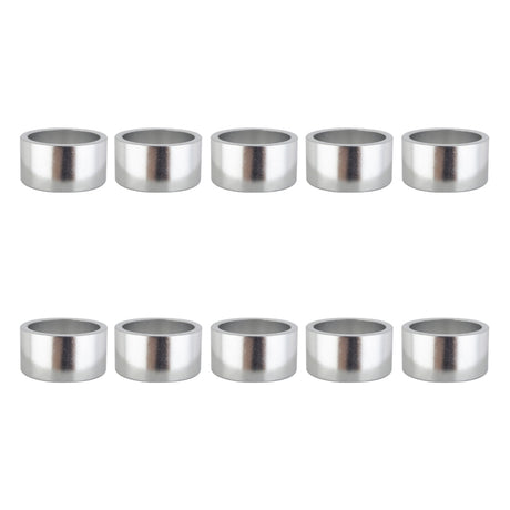 Origin8 Alloy Headset Spacers SHIS Spacer 1-1/8` x 20mm Silver 10 to a bag Alloy