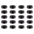 Origin8 Bulk Alloy Headset Spacers SHIS Spacer 1-1/8` x 10mm Black Jar of 20