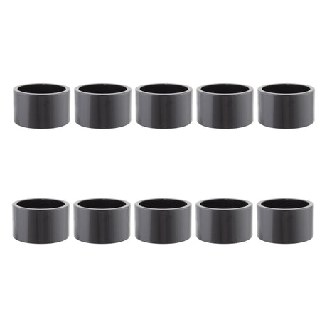 Origin8 Bulk Alloy Headset Spacers SHIS Spacer 1-1/8` x 20mm Black Jar of 10