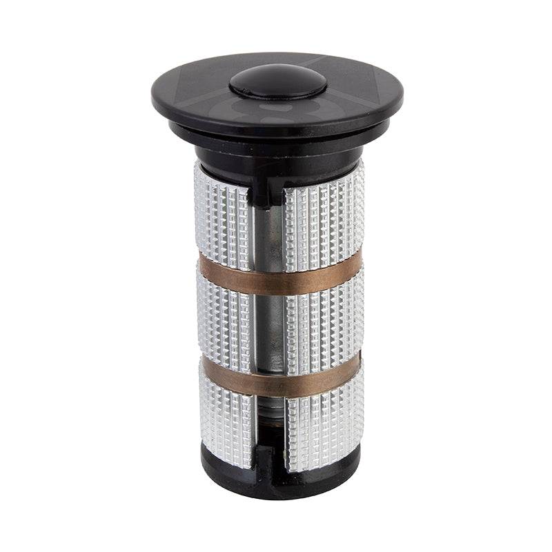 Origin8 Fusion Alloy Flat Compression Plug SHIS Black 1-1/8` 50mm