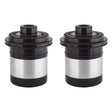 Origin8 CX/GX/MT/FB-1110 Elite Front Axle Adapters Front/Rear Front QR Blk Alloy