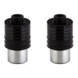 Origin8 RD-1110 Elite Front Axle Adapters Front/Rear Front QR f/370537-8 Blk