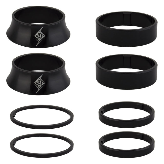 Origin8 Single Speed Freehub Kit Spacer Kit Black AL6061