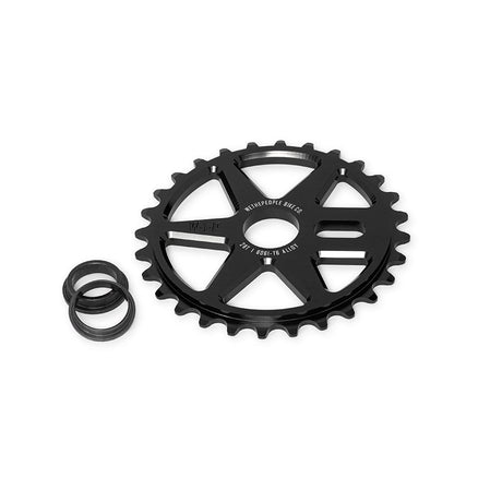 We The People Logic Chainring Teeth: 28 6061-T6 Aluminum Black