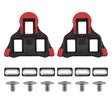 Origin8 Split Fixed SPD-SL Cleats  Black/Red SPD-SL 0° Fixed