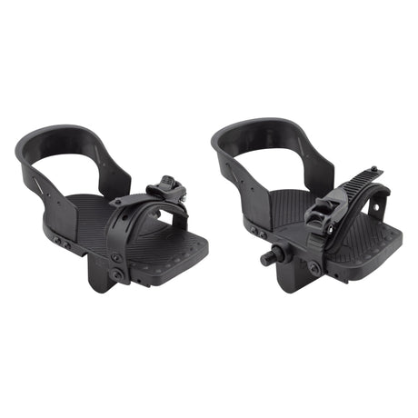 Sunlite FullSupport Exerciser Pedals 9/16` Black Composite