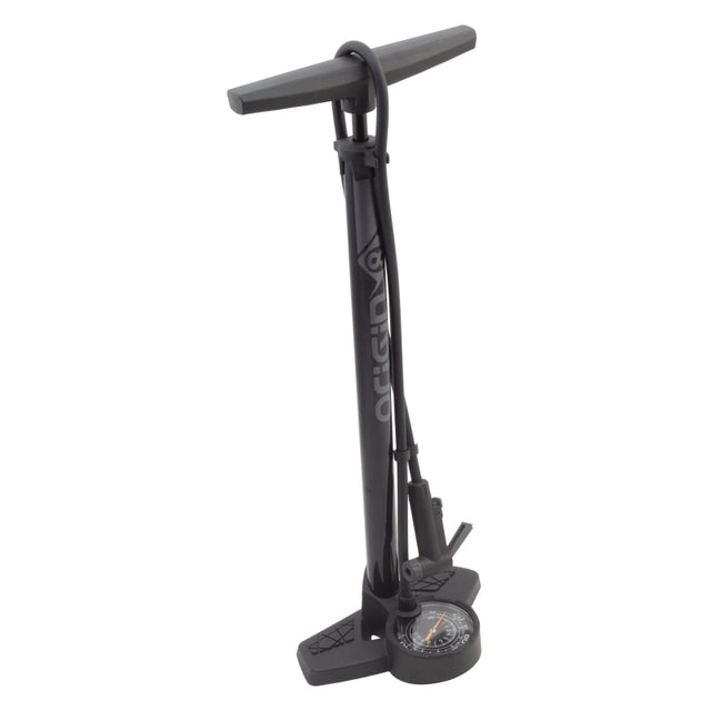Origin8 Airaid MAXI Floor Pump  3` Analog PV/SV 160psi 23` Steel Black