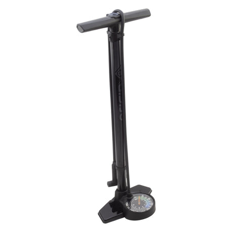 Origin8 Airaid MAXI PLUS HP/HV Floor Pump  4` Analog PV/SV 35psi / 140psi 27` Steel Black