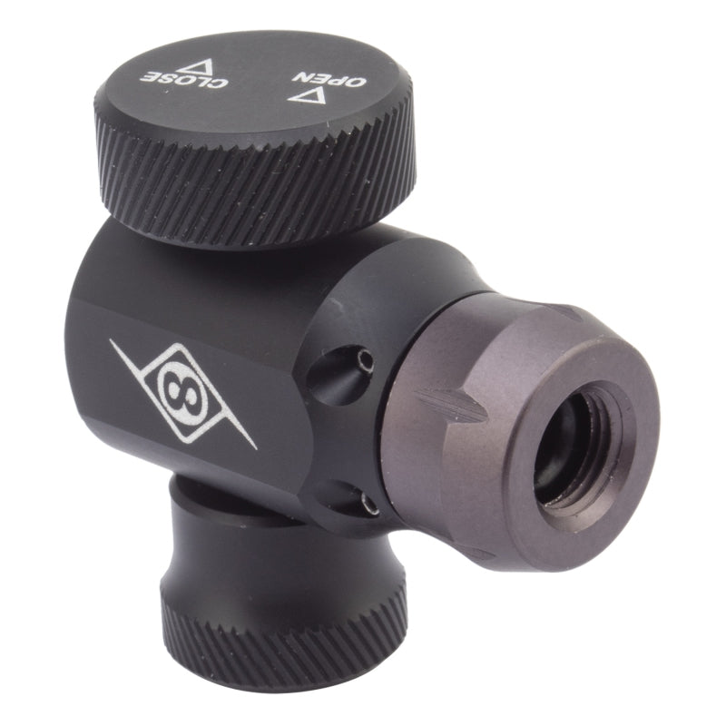 Origin8 Micro Twist CO2 Inflator Threaded PV/SV Black Inflator