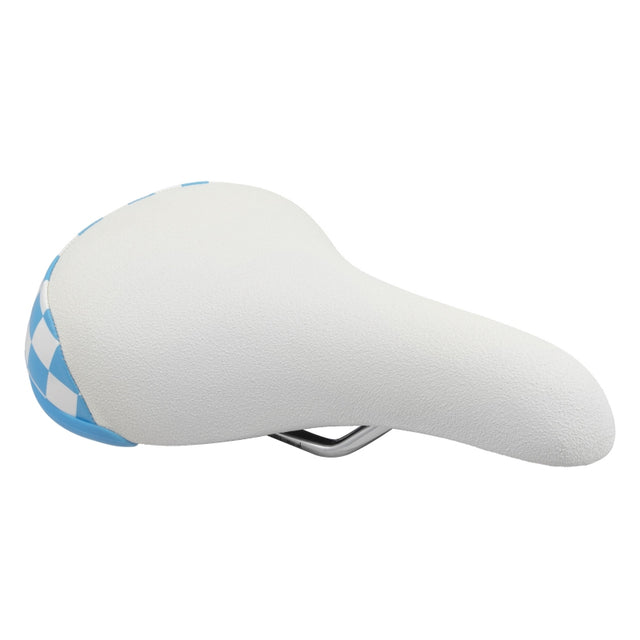 Se bikes Flyer Seat BMX Chromoly Blu/Wht Checkerboard 245mmx155mm