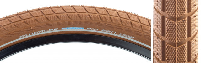 Schwalbe Big Ben Tire 26''x2.15 Wire Clincher SBC KevlarGuard 50TPI Brown